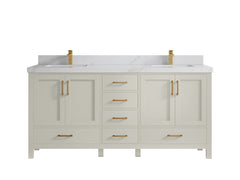 Malibu 72 in. W x 22 in. D Double Sink Bathroom Vanity - photo 21