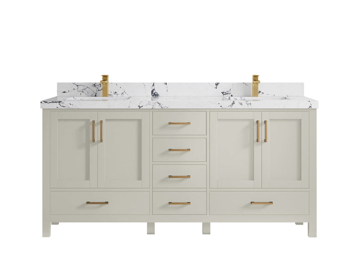 Malibu 72 in. W x 22 in. D Double Sink Bathroom Vanity - photo 39