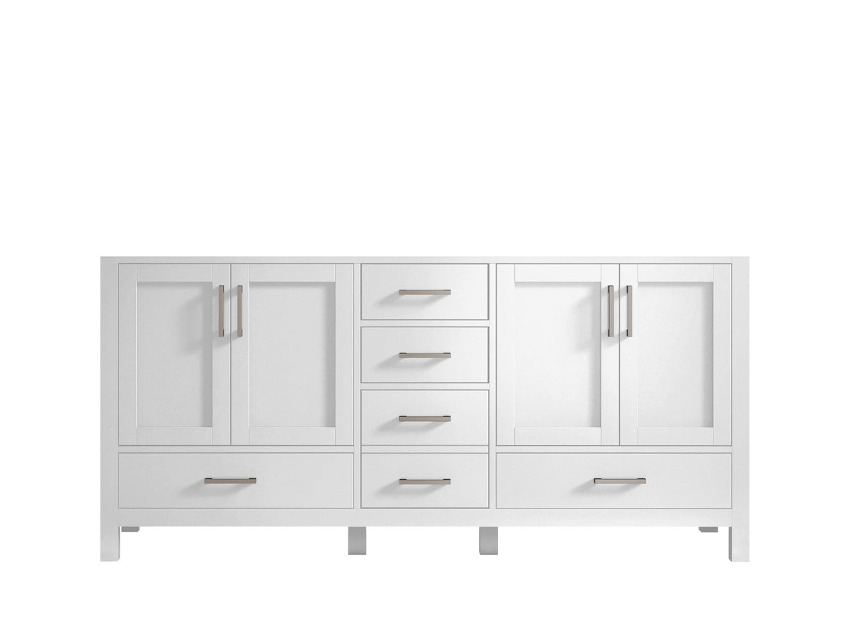 Malibu 72 in. W x 22 in. D Double Sink Bathroom Vanity - Willow Bath and Vanity