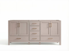 Malibu 72 in. W x 22 in. D Double Sink Bathroom Vanity - photo 3