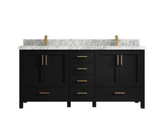 Malibu 72 in. W x 22 in. D Double Sink Bathroom Vanity - photo 10