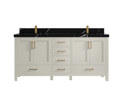 Malibu 72 in. W x 22 in. D Double Sink Bathroom Vanity - photo 9