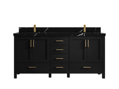 Malibu 72 in. W x 22 in. D Double Sink Bathroom Vanity - photo 9