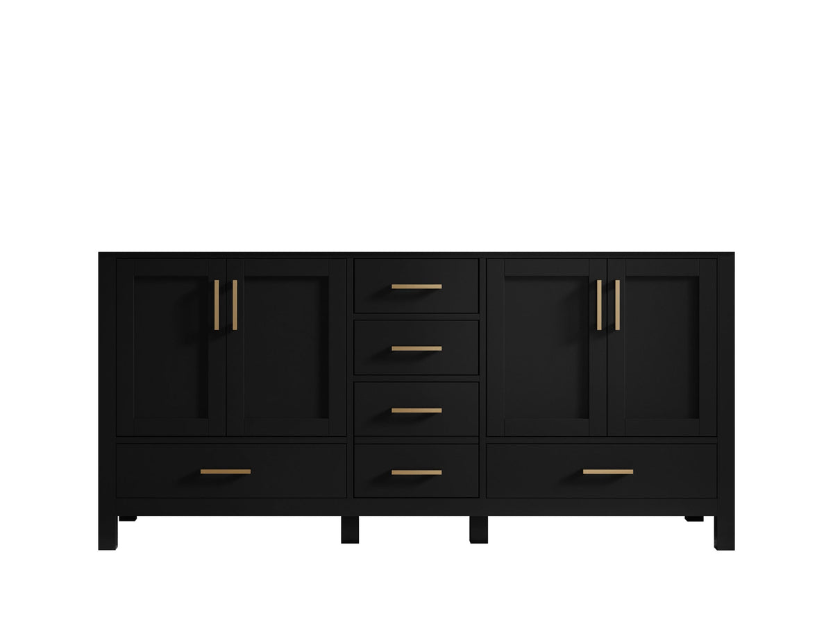 Malibu 72 in. W x 22 in. D Double Sink Bathroom Vanity - Willow Bath and Vanity