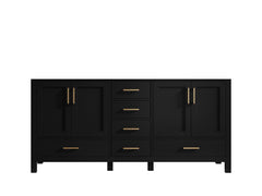 Malibu 72 in. W x 22 in. D Double Sink Bathroom Vanity - photo 6