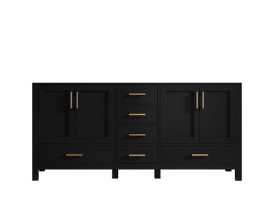 Malibu 72 in. W x 22 in. D Double Sink Bathroom Vanity - Willow Bath and Vanity