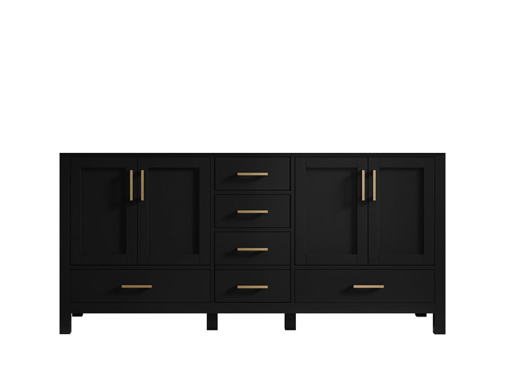 Malibu 72 in. W x 22 in. D Double Sink Bathroom Vanity - photo 6