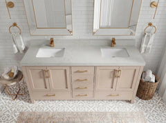 Malibu 72 in. W x 22 in. D Double Sink Bathroom Vanity - photo 18