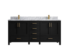 Malibu 72 in. W x 22 in. D Double Sink Bathroom Vanity - photo 22