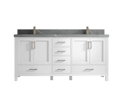 Malibu 72 in. W x 22 in. D Double Sink Bathroom Vanity - photo 35