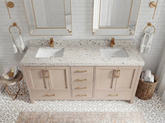 Malibu 72 in. W x 22 in. D Double Sink Bathroom Vanity - photo 27