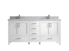 Malibu 72 in. W x 22 in. D Double Sink Bathroom Vanity - photo 33