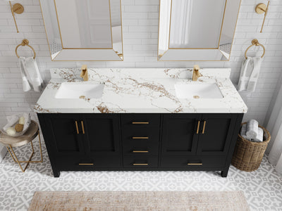 Malibu 72 in. W x 22 in. D Double Sink Bathroom Vanity - Willow Bath and Vanity