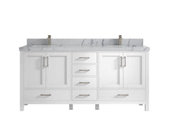 Malibu 72 in. W x 22 in. D Double Sink Bathroom Vanity - photo 43