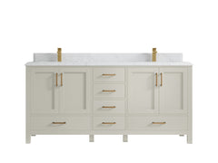 Malibu 72 in. W x 22 in. D Double Sink Bathroom Vanity - photo 25