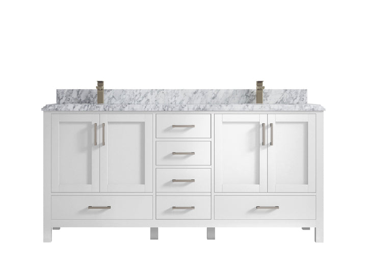 Malibu 72 in. W x 22 in. D Double Sink Bathroom Vanity - photo 23