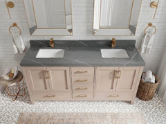 Malibu 72 in. W x 22 in. D Double Sink Bathroom Vanity - photo 23