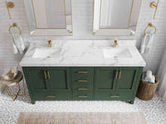 Malibu 72 in. W x 22 in. D Double Sink Bathroom Vanity - photo 20