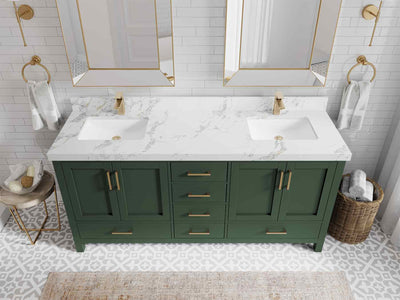 Malibu 72 in. W x 22 in. D Double Sink Bathroom Vanity - Willow Bath and Vanity