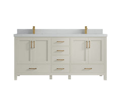 Malibu 72 in. W x 22 in. D Double Sink Bathroom Vanity - photo 13