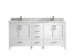 Malibu 72 in. W x 22 in. D Double Sink Bathroom Vanity - photo 11