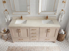 Malibu 72 in. W x 22 in. D Double Sink Bathroom Vanity - photo 26