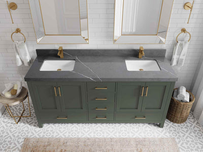 Malibu 72 in. W x 22 in. D Double Sink Bathroom Vanity - Willow Bath and Vanity