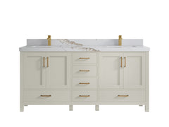 Malibu 72 in. W x 22 in. D Double Sink Bathroom Vanity - photo 15