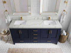 Malibu 72 in. W x 22 in. D Double Sink Bathroom Vanity - photo 42