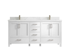Malibu 72 in. W x 22 in. D Double Sink Bathroom Vanity - photo 19