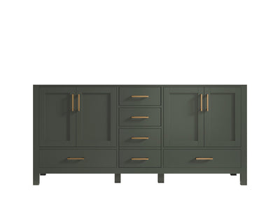 Malibu 72 in. W x 22 in. D Double Sink Bathroom Vanity - Willow Bath and Vanity