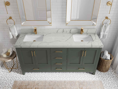 Malibu 72 in. W x 22 in. D Double Sink Bathroom Vanity - Willow Bath and Vanity