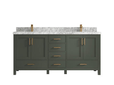 Malibu 72 in. W x 22 in. D Double Sink Bathroom Vanity - Willow Bath and Vanity