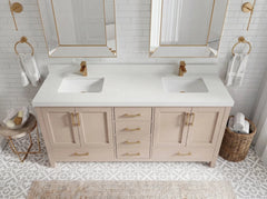 Malibu 72 in. W x 22 in. D Double Sink Bathroom Vanity - photo 32