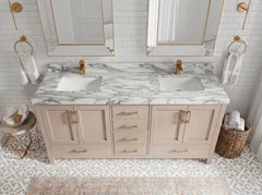 Malibu 72 in. W x 22 in. D Double Sink Bathroom Vanity - photo 5