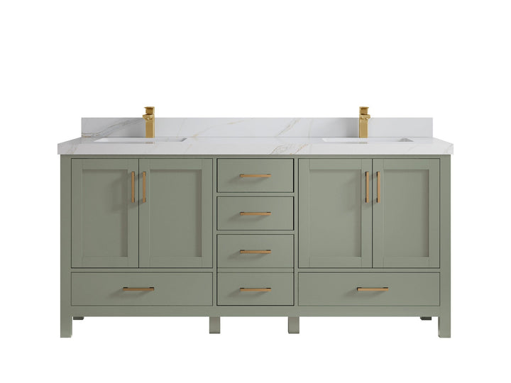 Malibu 72 in. W x 22 in. D Double Sink Bathroom Vanity - photo 21