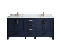 Malibu 72 in. W x 22 in. D Double Sink Bathroom Vanity - photo 21