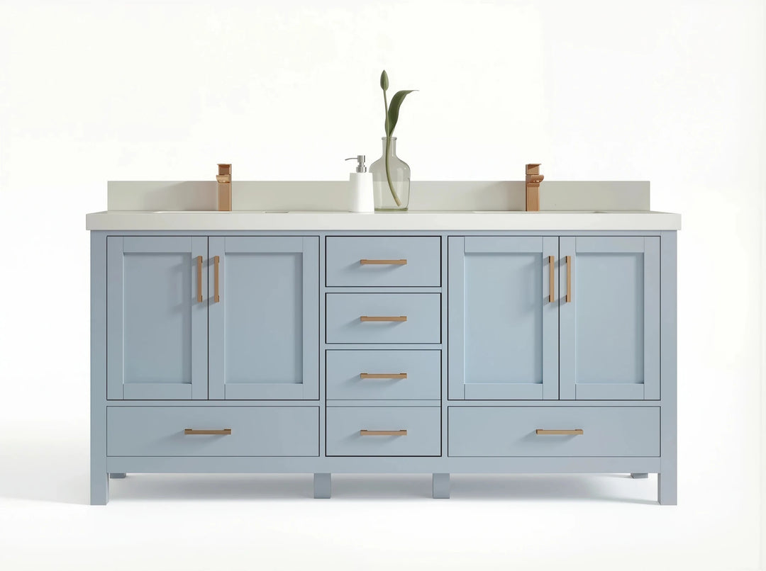 Blue Bathroom Vanity - photo 10