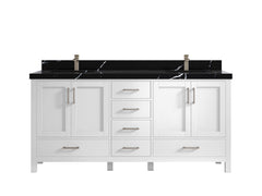 Malibu 72 in. W x 22 in. D Double Sink Bathroom Vanity - photo 9