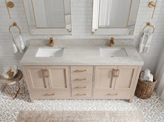 Malibu 72 in. W x 22 in. D Double Sink Bathroom Vanity - photo 25