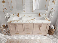 Malibu 72 in. W x 22 in. D Double Sink Bathroom Vanity - photo 28