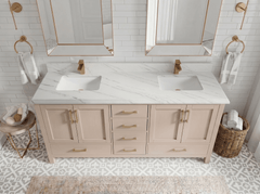 Malibu 72 in. W x 22 in. D Double Sink Bathroom Vanity - photo 33