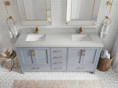 Malibu 72 in. W x 22 in. D Double Sink Bathroom Vanity - photo 16