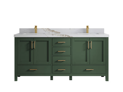 Malibu 72 in. W x 22 in. D Double Sink Bathroom Vanity - Willow Bath and Vanity