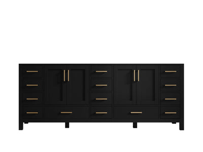 Malibu 84 in. W x 22 in. D Double Sink Bathroom Vanity - Willow Bath and Vanity