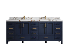 Malibu 84 in. W x 22 in. D Double Sink Bathroom Vanity - photo 35