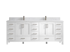 Malibu 84 in. W x 22 in. D Double Sink Bathroom Vanity - photo 27