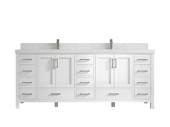 Malibu 84 in. W x 22 in. D Double Sink Bathroom Vanity - photo 31