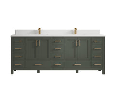 Malibu 84 in. W x 22 in. D Double Sink Bathroom Vanity - photo 29