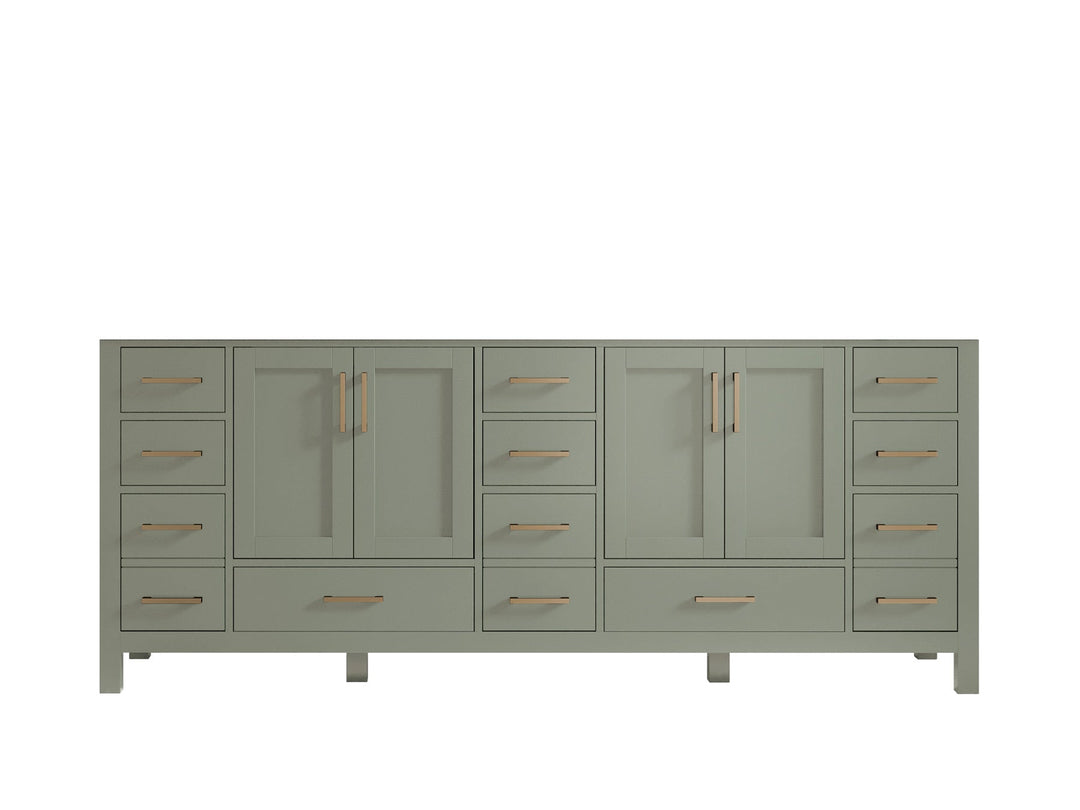 Malibu 84 in. W x 22 in. D Double Sink Bathroom Vanity - Willow Bath and Vanity